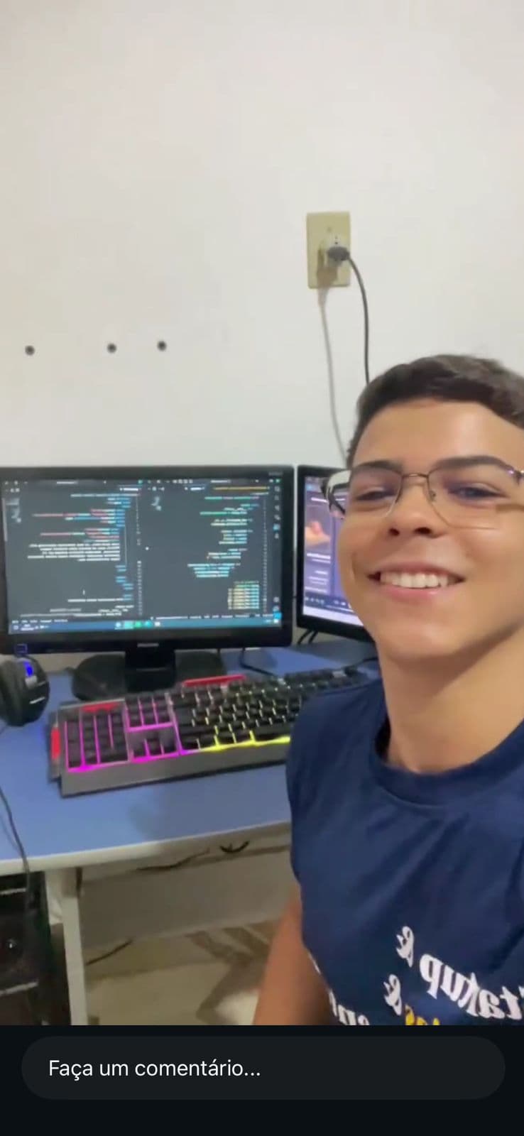 QG de Inovação: Bastidores do nosso espaço de trabalho, onde a magia acontece no desenvolvimento do nosso sistema.