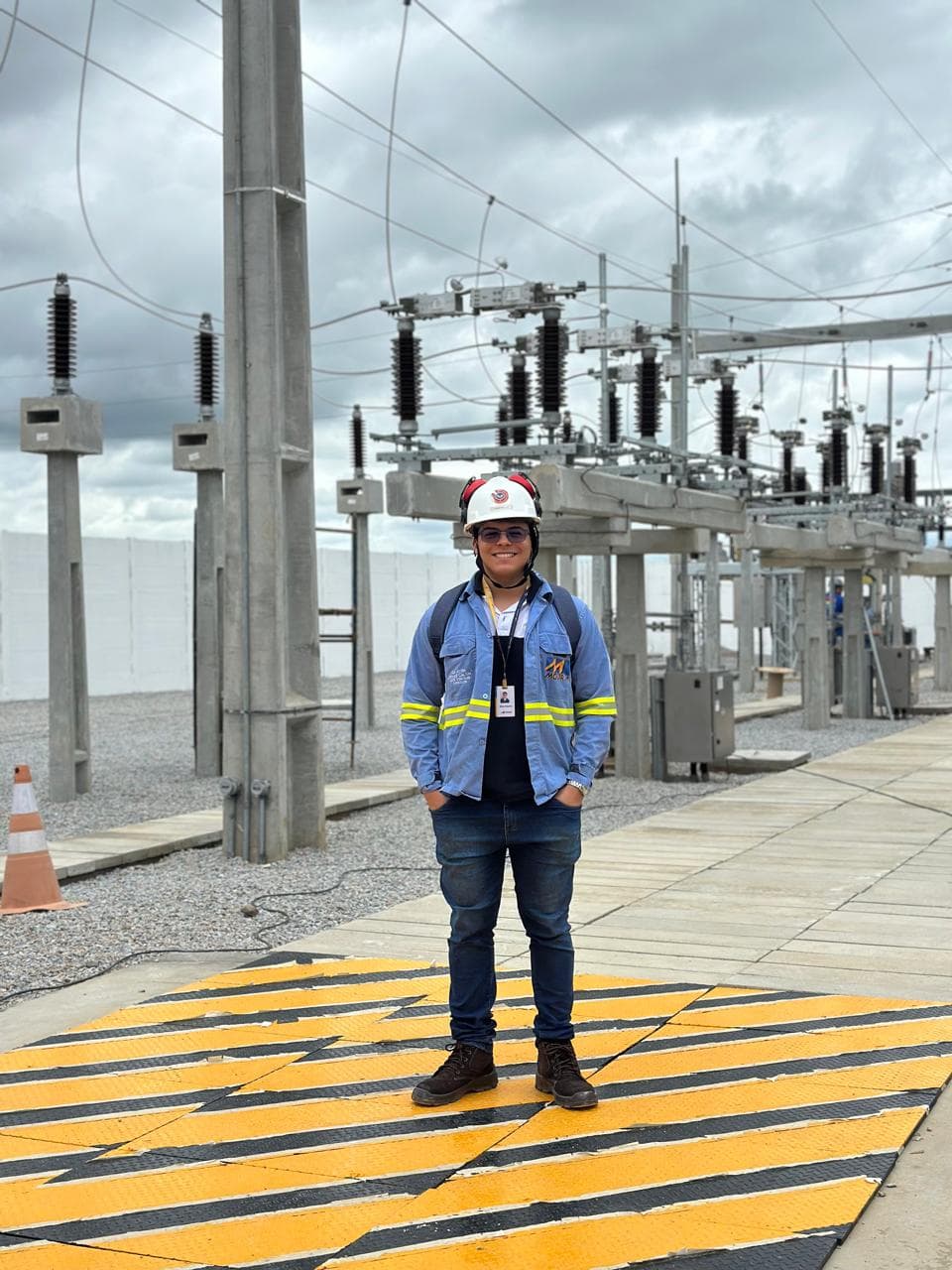 Trabalhos de melhoria e automação na infraestrutura da subestação de 69kV.