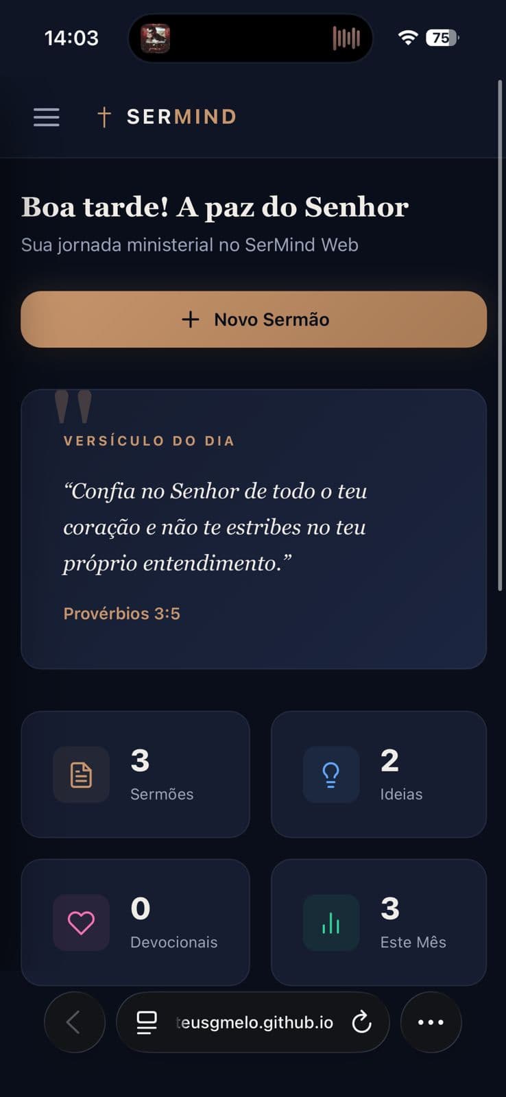 Editor de sermões