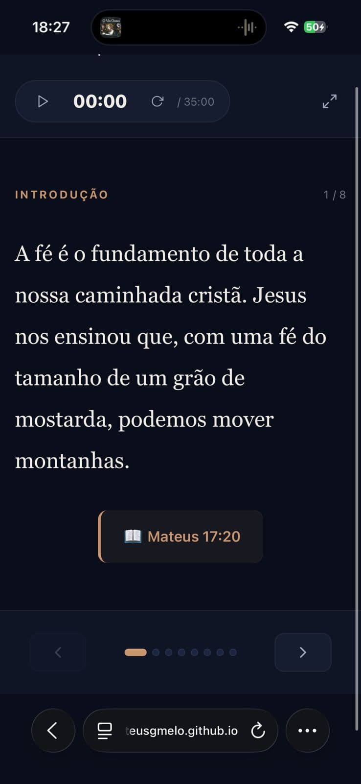 Modo púlpito